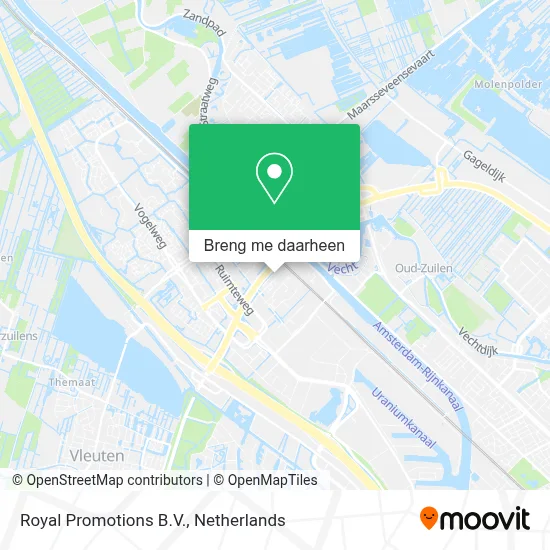 Royal Promotions B.V. kaart