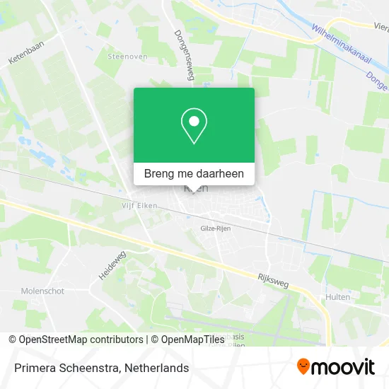 Primera Scheenstra kaart