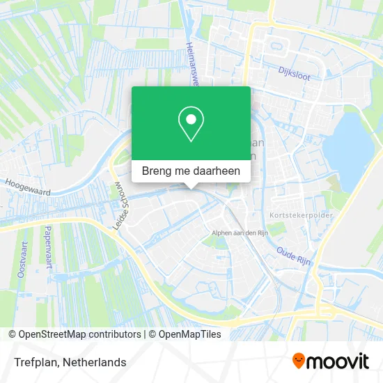 Trefplan kaart