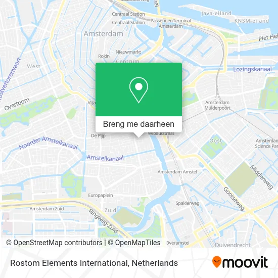 Rostom Elements International kaart