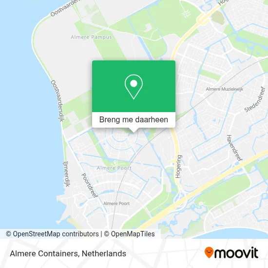 Almere Containers kaart