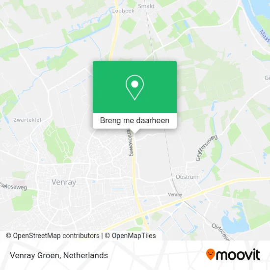 Venray Groen kaart