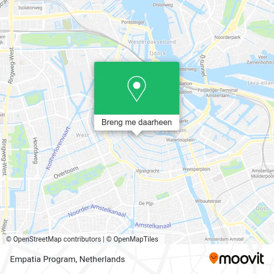 Empatia Program kaart