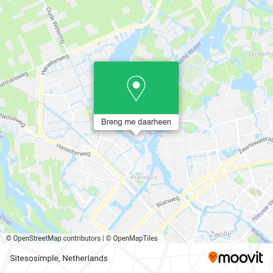 Sitesosimple kaart