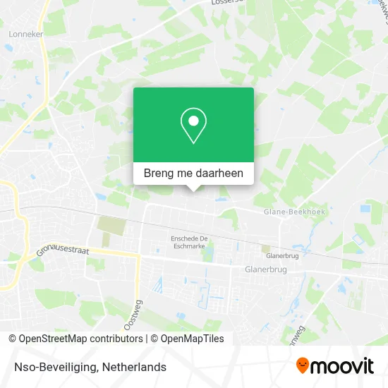 Nso-Beveiliging kaart