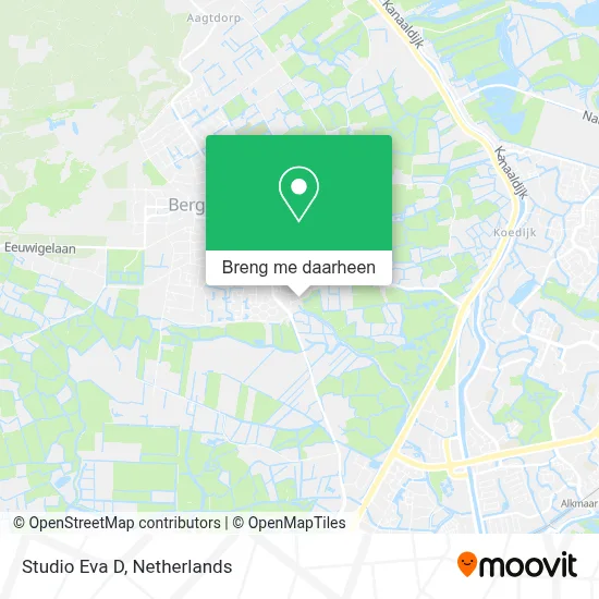 Studio Eva D kaart