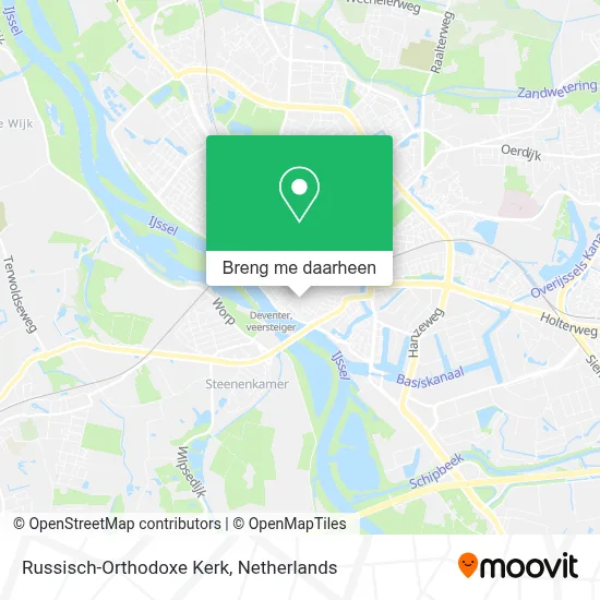 Russisch-Orthodoxe Kerk kaart