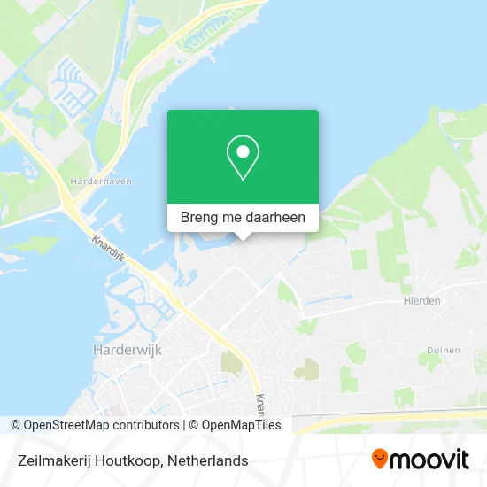 Zeilmakerij  Houtkoop kaart