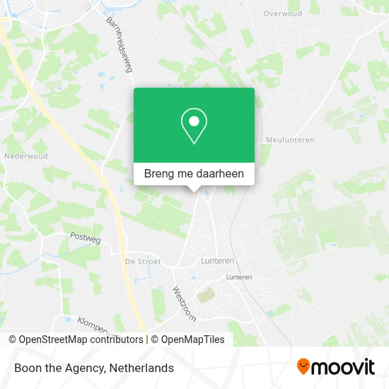 Boon the Agency kaart
