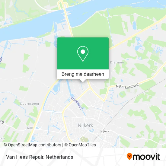 Van Hees Repair kaart