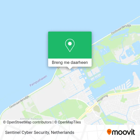 Sentinel Cyber Security kaart