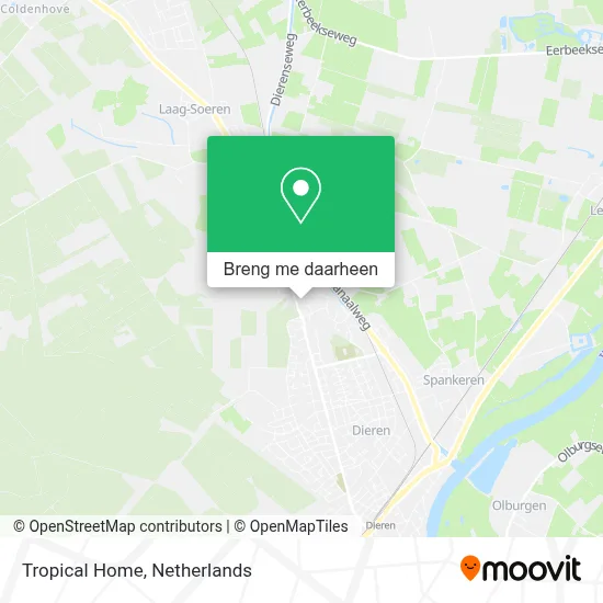 Tropical Home kaart