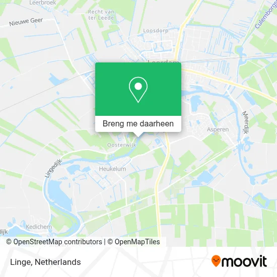 Linge kaart