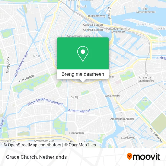 Grace Church kaart