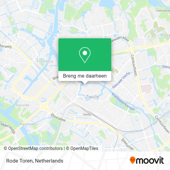Rode Toren kaart