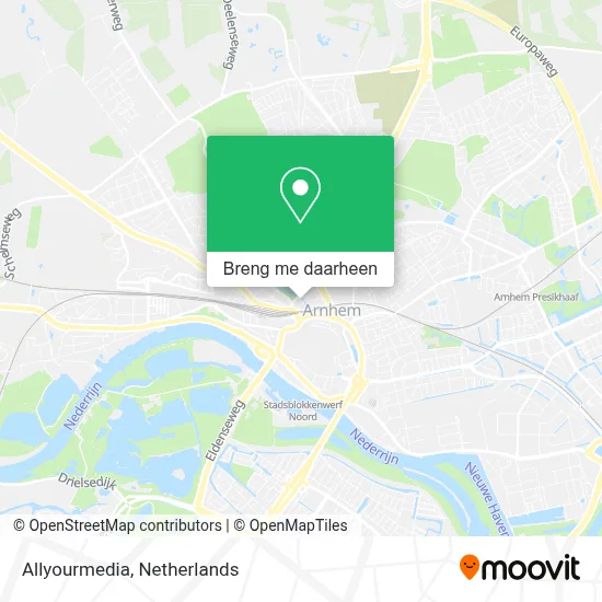 Allyourmedia kaart