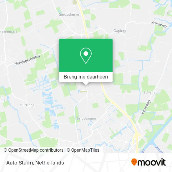 Auto Sturm kaart