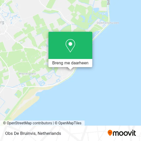 Obs De Bruinvis kaart