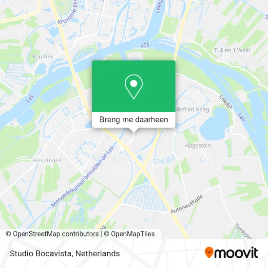 Studio Bocavista kaart