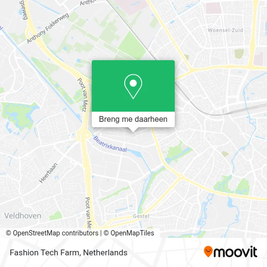 Fashion Tech Farm kaart