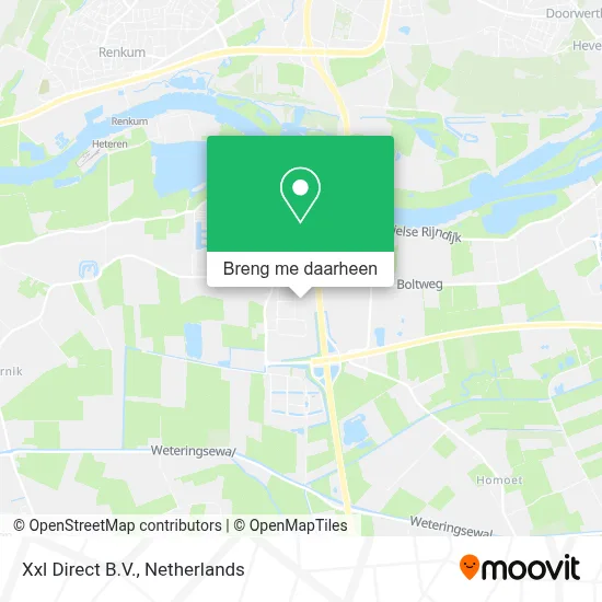 Xxl Direct B.V. kaart