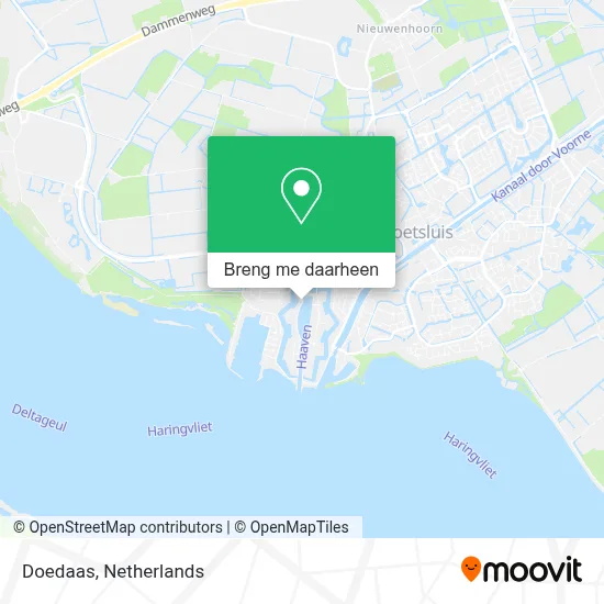 Doedaas kaart