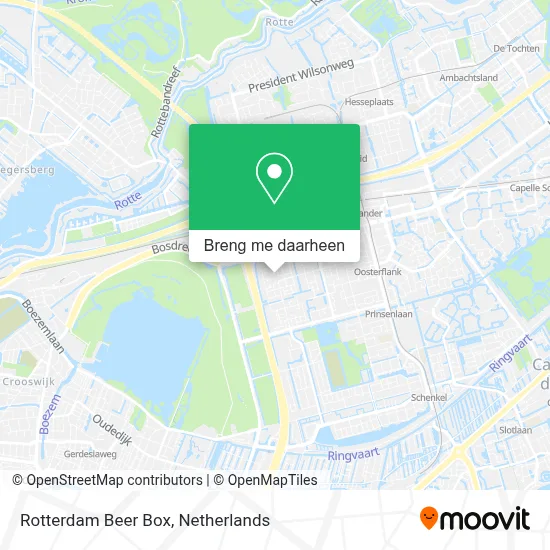 Rotterdam Beer Box kaart