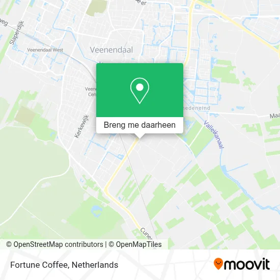 Fortune Coffee kaart