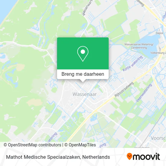 Mathot Medische Speciaalzaken kaart