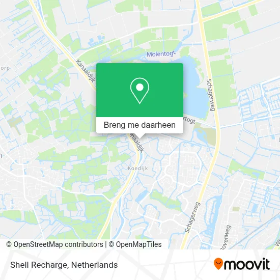 Shell Recharge kaart