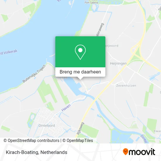 Kirach-Boating kaart