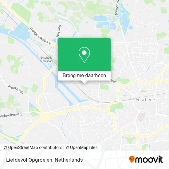 Liefdevol Opgroeien kaart