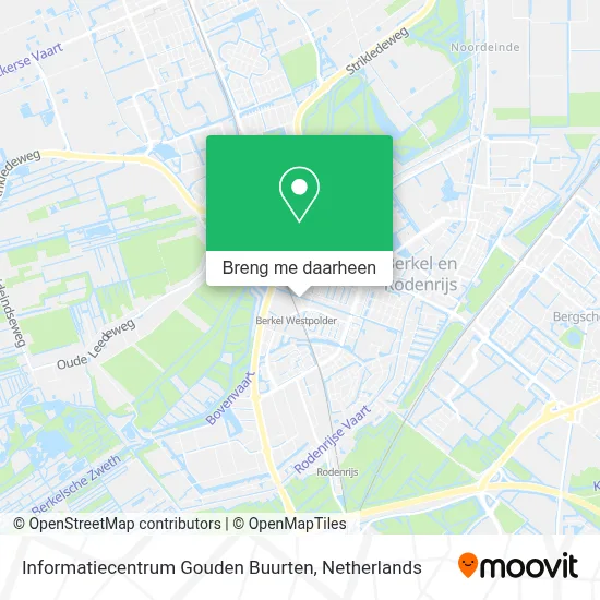 Informatiecentrum Gouden Buurten kaart