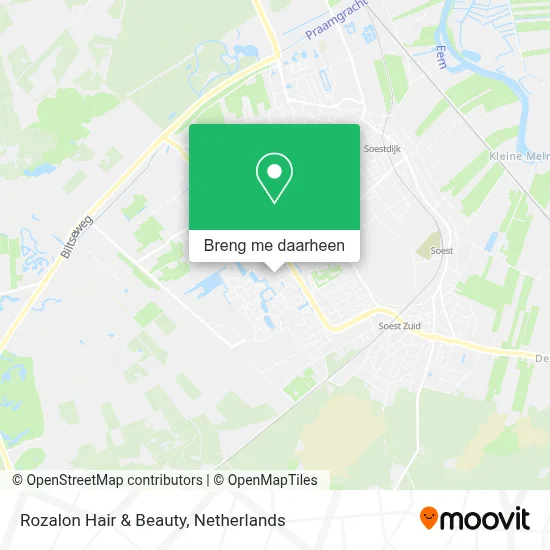 Rozalon Hair & Beauty kaart