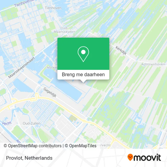 Provlot kaart