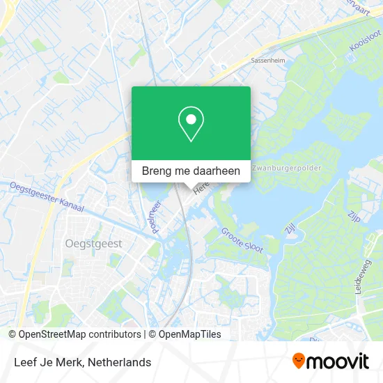 Leef Je Merk kaart