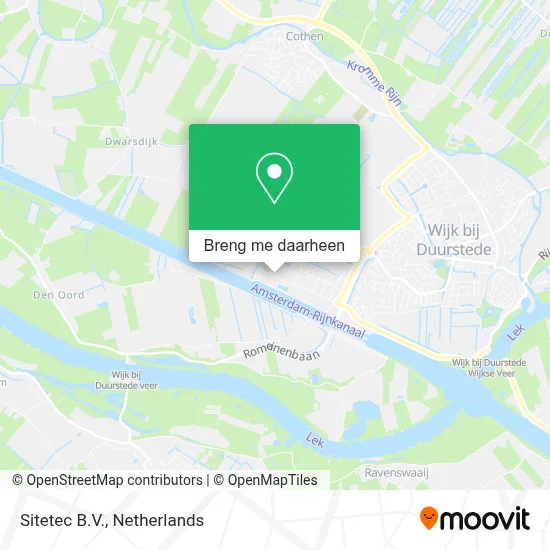 Sitetec B.V. kaart