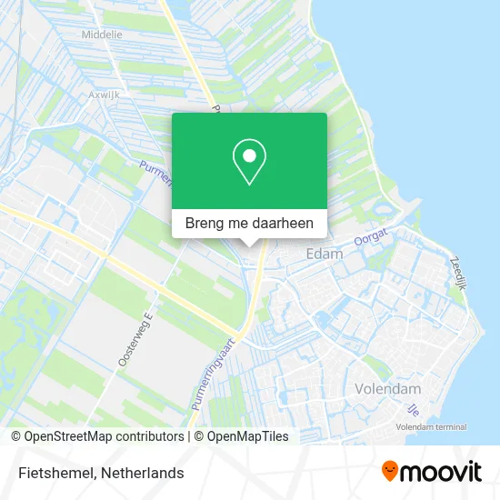 Fietshemel kaart