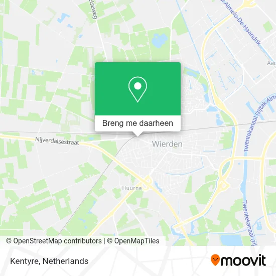 Kentyre kaart