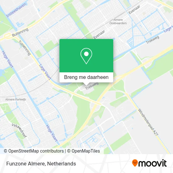 Funzone Almere kaart