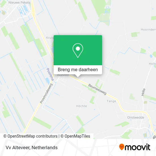 Vv Alteveer kaart
