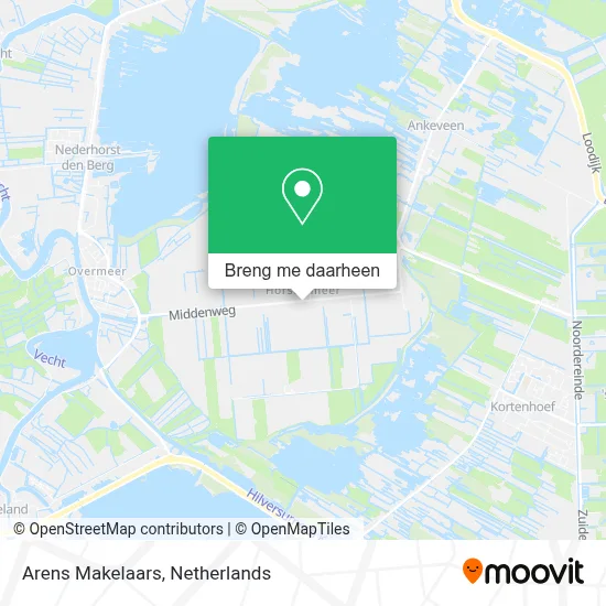 Arens Makelaars kaart