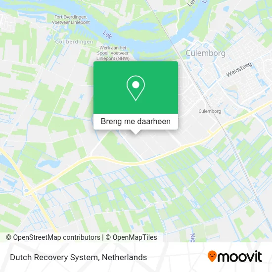 Dutch Recovery System kaart