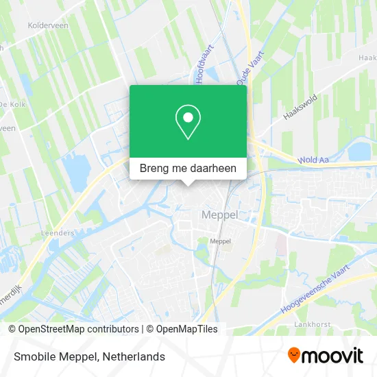 Smobile Meppel kaart