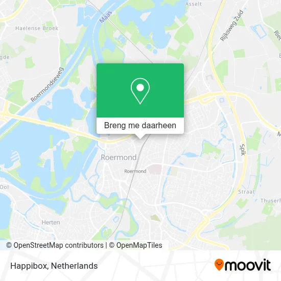 Happibox kaart
