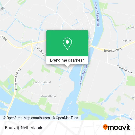 Buutvrij kaart