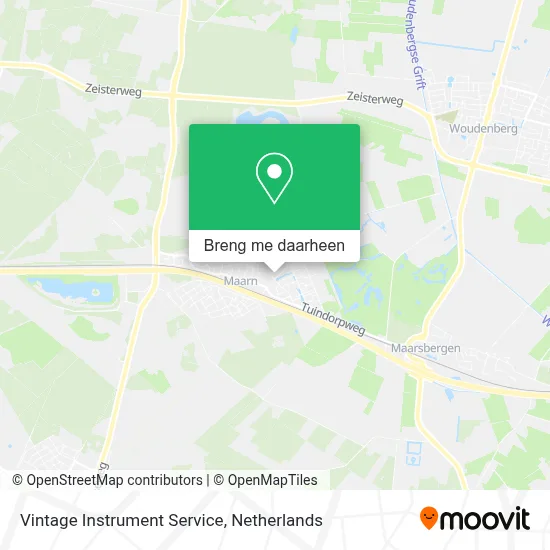 Vintage Instrument Service kaart