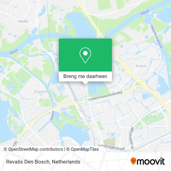 Revalis Den Bosch kaart