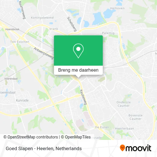 Goed Slapen - Heerlen kaart