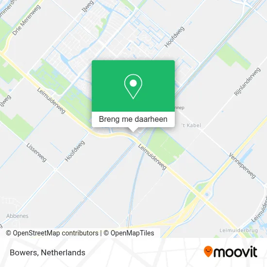 Bowers kaart